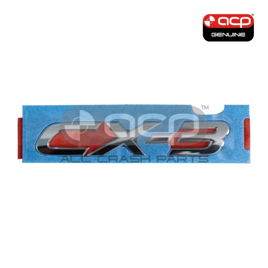 Tail Gate Emblem Genuine suits Mazda CX-3 DK