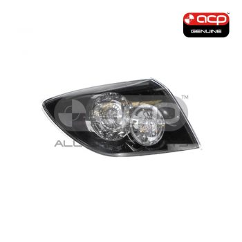 Black LED Tail Lamp Passenger Side Genuine Suits Mazda 3 SP23/MPS BK Hatch 1/2004 to 2/2009