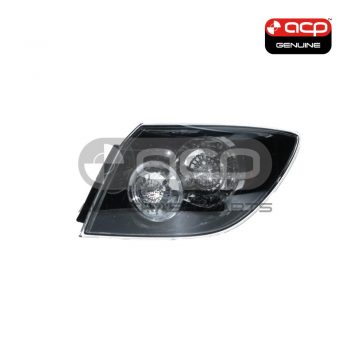 Black LED Tail Lamp Drivers Side Genuine Suits Mazda 3 SP23/MPS BK Hatch 1/2004 to 2/2009