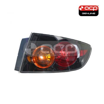 Tail Lamp Drivers Side Genuine Suits Mazda 3 SP23 BK Sedan 1/2004 to 6/2006