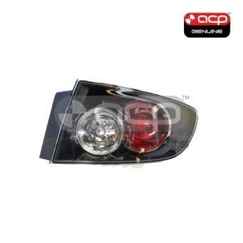 Tail Lamp Drivers Side Genuine Suits Mazda 3 BK Sedan 6/2006 to 4/2009