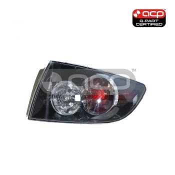 Tail Lamp Drivers Side Certified Suits Mazda 3 BK Sedan 6/2006 to 4/2009