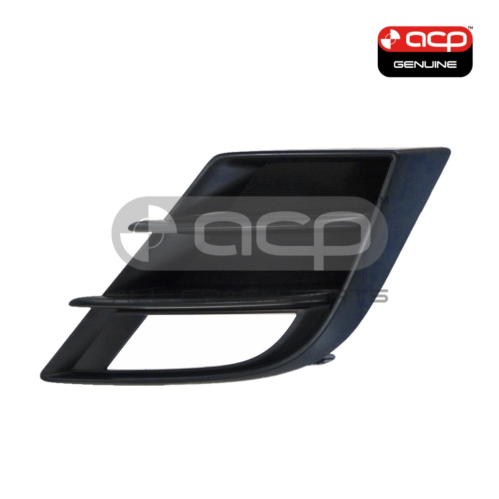 Front Bar Grille With Fog Light Mount Passenger Side Genuine Suits Mazda 3 BL Maxx Sport 3/2009 to 9/2011