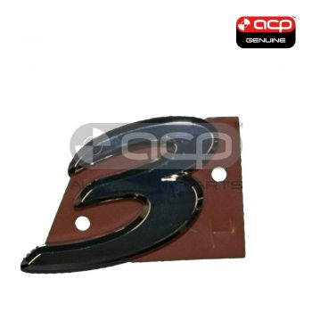 Tail Gate Emblem "3" Genuine suits Mazda 3 BL 2009 to 2013