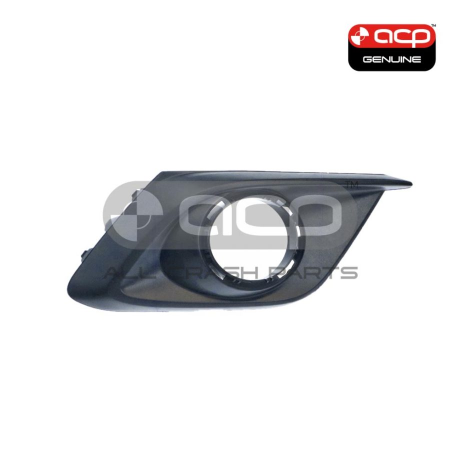 Black Front Bar Grille With Fog Light Mount Drivers Side Genuine suits Mazda 3 BM Hatch 2/2014 to 6/2016