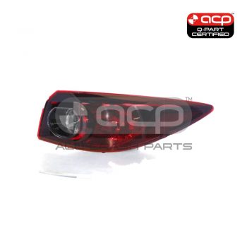LED Tail Lamp Drivers Side Certified Suits Mazda 3 BN/BM Sedan 11/2013 to 3/2019