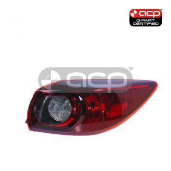 Tail Lamp Drivers Side Certified Suits Mazda 3 BN/BM Hatch 11/2013 to 3/2019