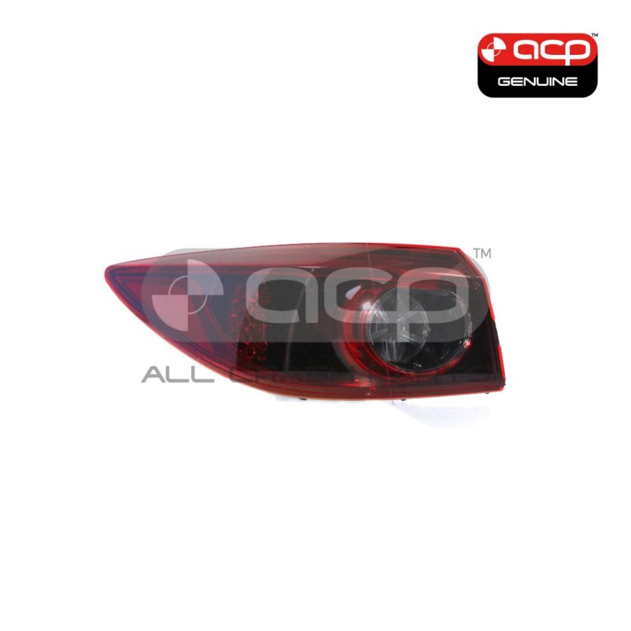 LED Tail Lamp Passenger Side Genuine Suits Mazda 3 SP25 BM Sedan 11/2013 to 5/2016