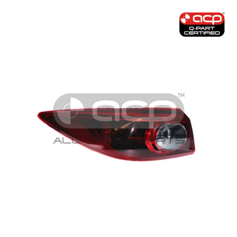 LED Tail Lamp Passenger Side Certified Suits Mazda 3 SP25 BM Sedan 11/2013 to 5/2016