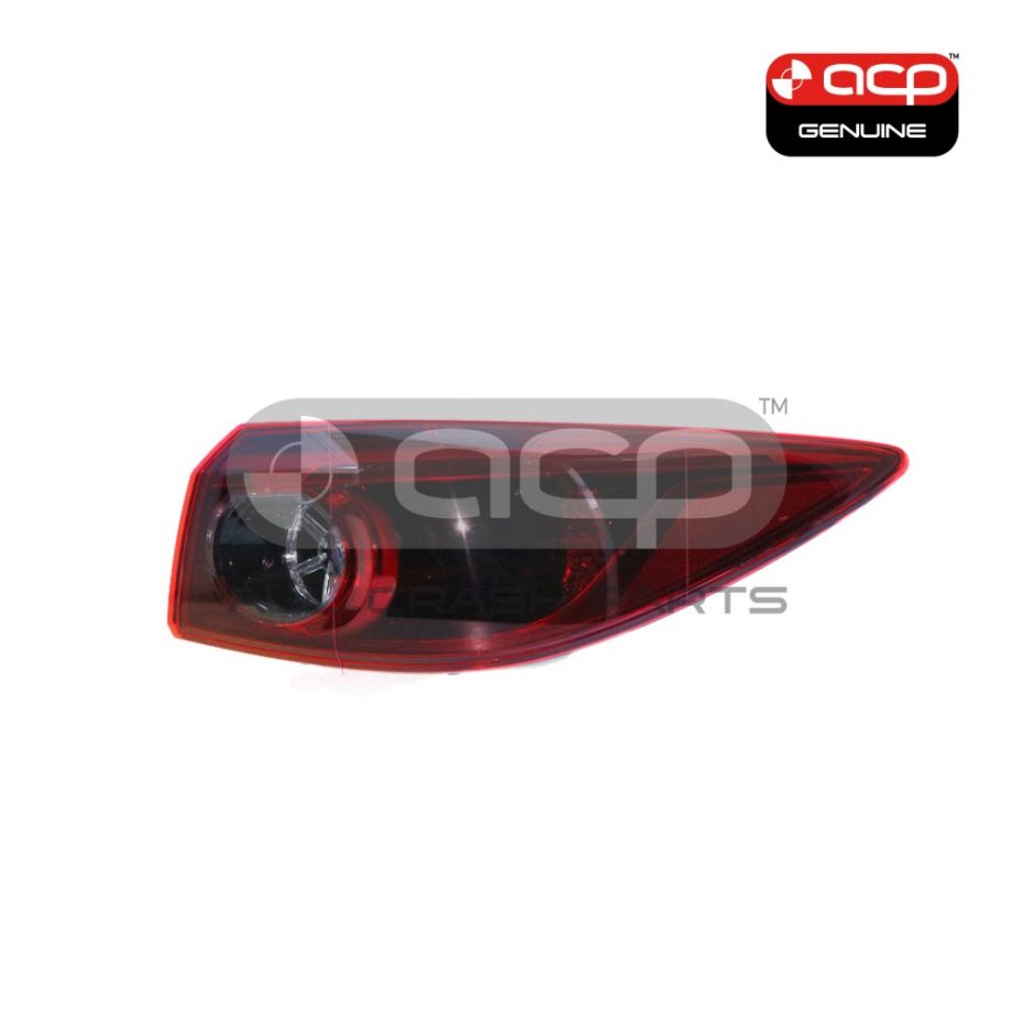 LED Tail Lamp Drivers Side Genuine Suits Mazda 3 SP25 BM Sedan 11/2013 to 5/2016