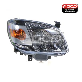 Head Lamp Drivers Side Certified Suits Mazda BT50 UN 11/2006 to 6/2008