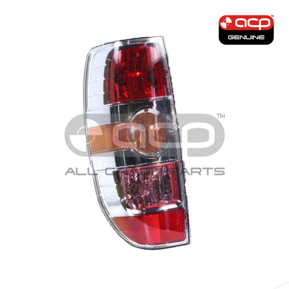 Chrome Tail Lamp Passenger Side Genuine Suits Mazda BT50 UN 6/2008 to 10/2011