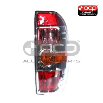 Chrome Tail Lamp Passenger Side Certified Suits Mazda BT50 UN 6/2008 to 10/2011