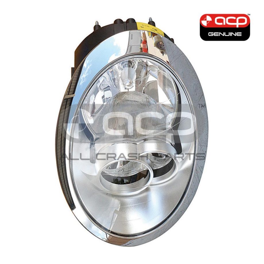 Head Lamp Passenger Side OES suits Mini Cooper Hardtop R50/Convertible R52 2004 to 2009