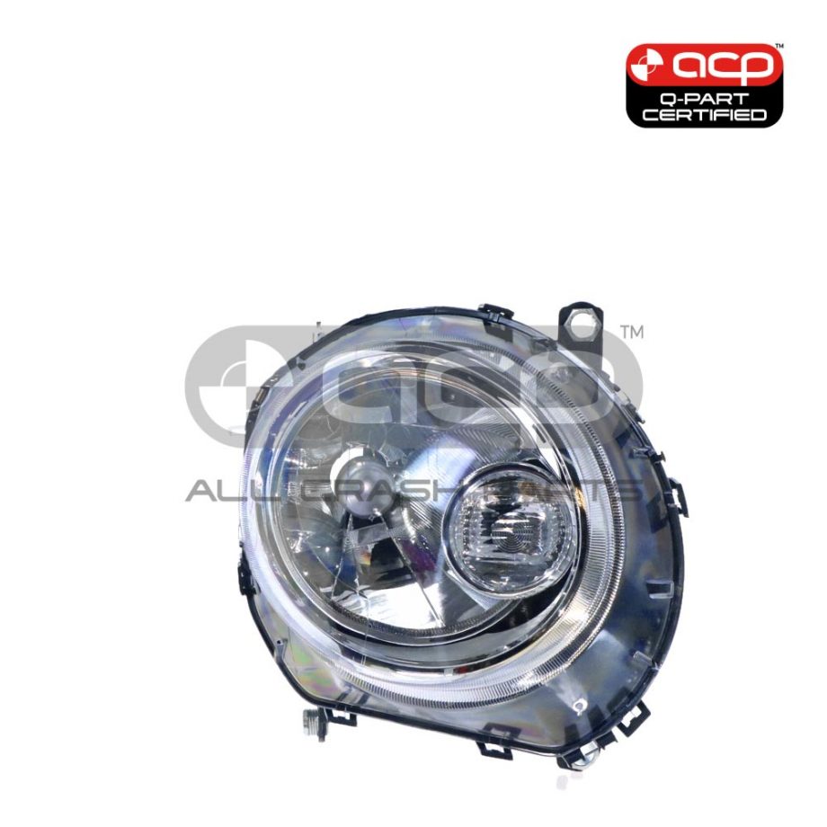 Head Lamp Passenger Side Certified Suits Mini Cooper R55 3/2008 to 10/2010