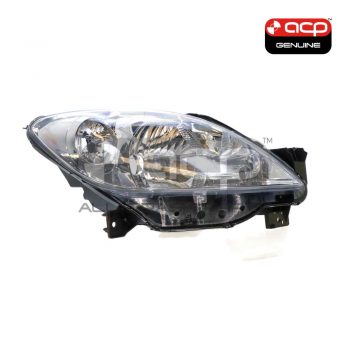Halogen Manual Adjust Head Lamp Drivers Side Genuine Suits Mazda 2 DY 2005 to 2007