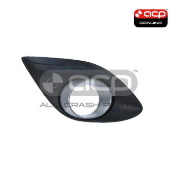 Front Bar Grille Drivers Side Genuine Suits Mazda 2 DE With Fog Lights 2/2011 to 9/2014