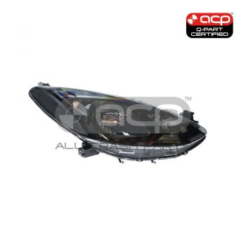 Halogen Manual Adjust Head Lamp Drivers Side Certified Suits Mazda 2 DE 2007 to 2014