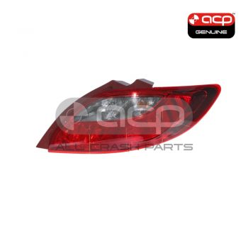 Tail Lamp Drivers Side Genuine Suits Mazda 2 DE Hatch 2007 to 2014