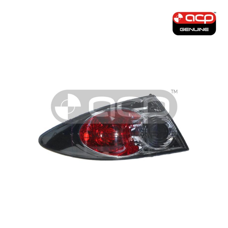 Black Tail Lamp Passenger Side Genuine Suits Mazda 6 GG Hatch 8/2005 to 2/2008