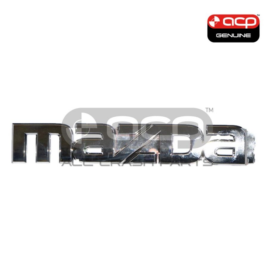 Tail Gate Emblem "Mazda" Genuine Suits Mazda 6 GY 2002 to 2008