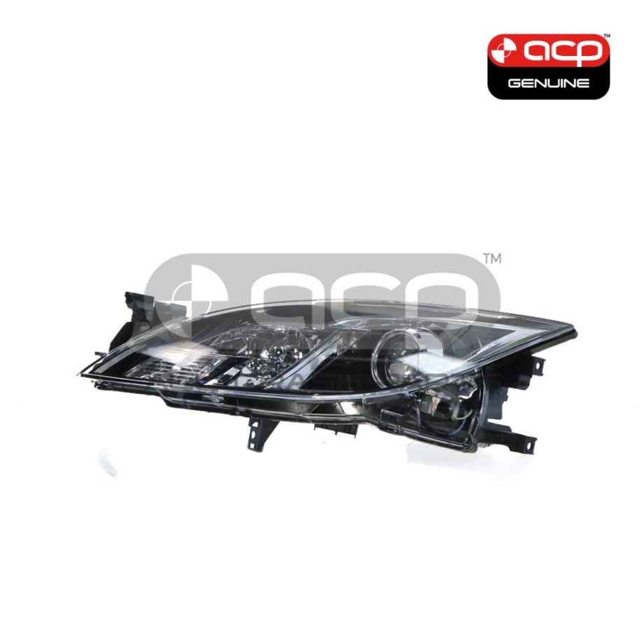 Bi-Xenon Head Lamp Passenger Side Genuine Suits Mazda 6 Luxury Sport GH Hatch 2/2008 to 3/2010