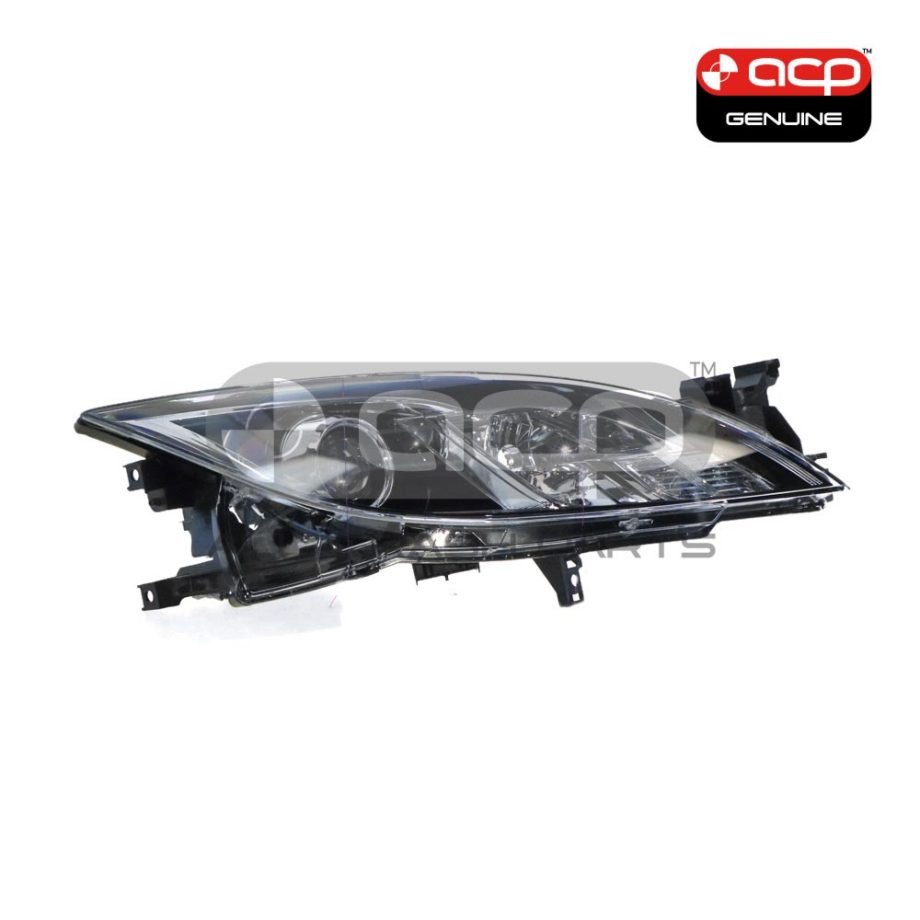 Bi-Xenon Head Lamp Drivers Side Genuine Suits Mazda 6 Luxury Sport GH Hatch 2/2008 to 3/2010
