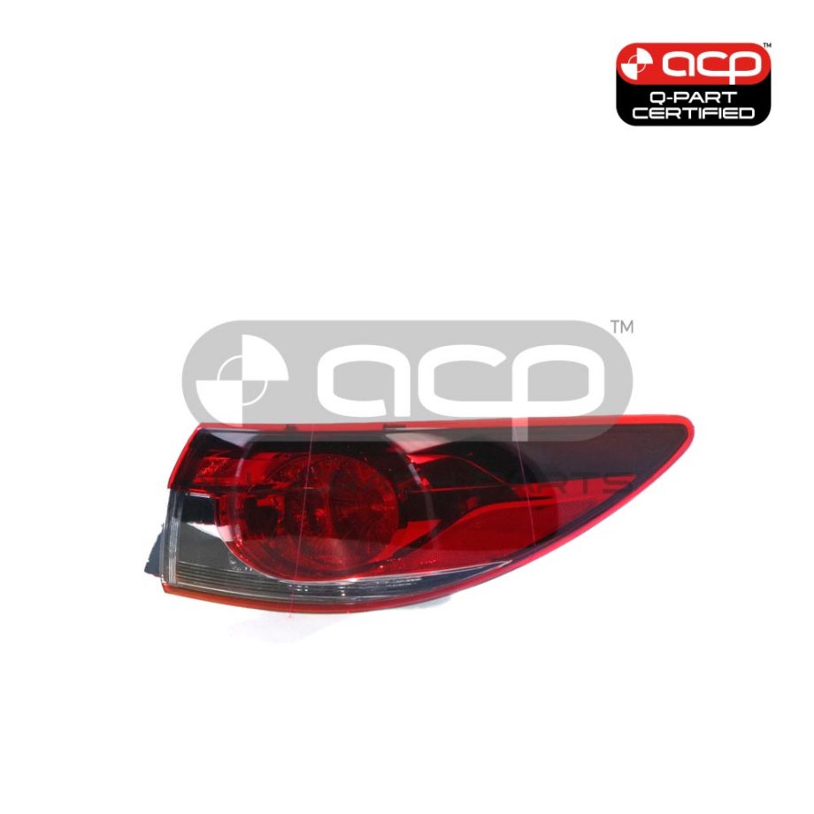 Tail Lamp Drivers Side Certified Suits Mazda 6 GJ/GL Sedan 12/2018 to 7/2018