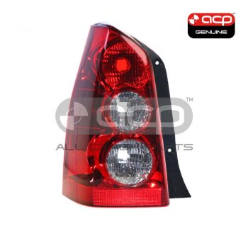 Black Red/Clear Tail Lamp Passenger Side Genuine Suits Mazda Tribute CU 2000 to 2006