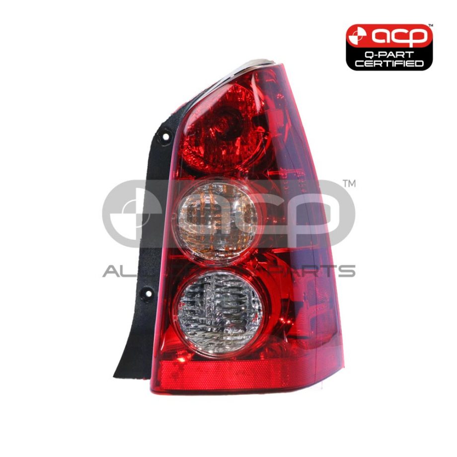 Black Red/Clear Tail Lamp Drivers Side Certified Suits Mazda Tribute CU 2000 to 2006