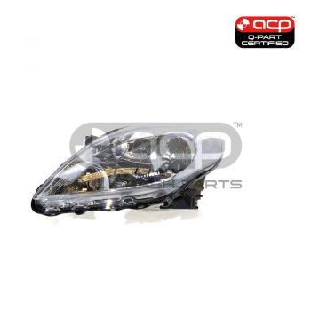 Halogen Head Lamp Passenger Side Certified Suits Nissan Almera N17 2012 to 2014