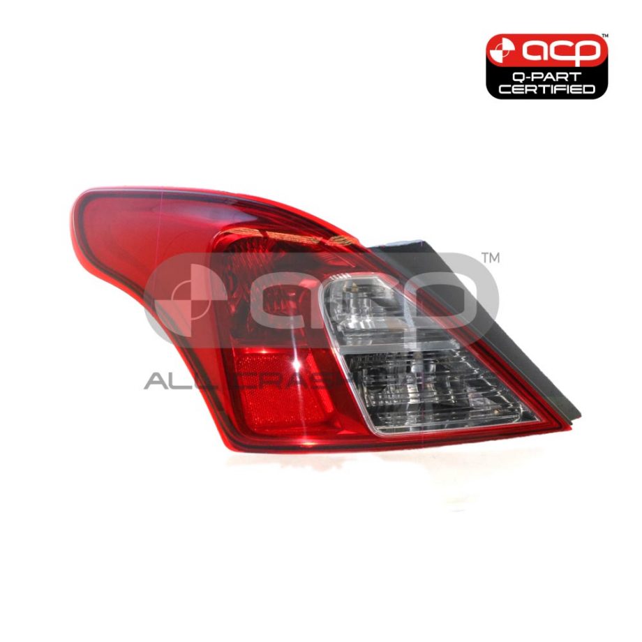 Tail Lamp Passenger Side Certified Suits Nissan Almera N17 2012 to 2014