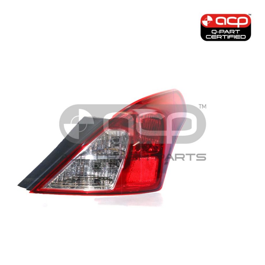 Tail Lamp Drivers Side Certified Suits Nissan Almera N17 2012 to 2014