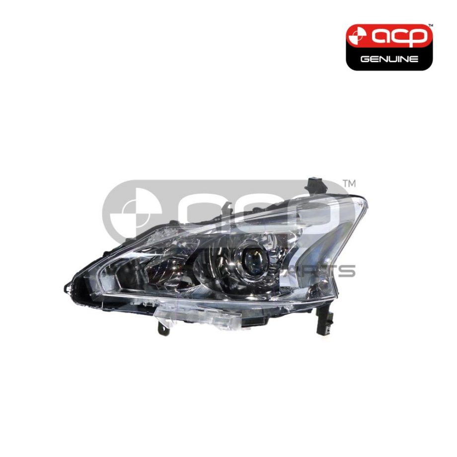 Halogen Manual Adjust Head Lamp Passenger Side Genuine Suits Nissan Altima L33 2013 to 2017
