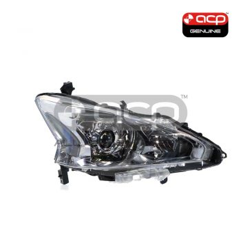 Halogen Manual Adjust Head Lamp Drivers Side Genuine Suits Nissan Altima L33 2013 to 2017