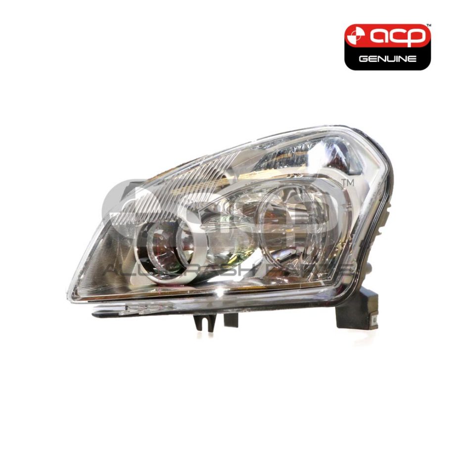 Head Lamp Passenger Side Genuine Suits Nissan Dualis J10 2007 to 2009