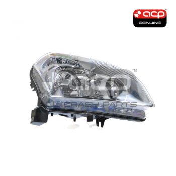 Halogen Head Lamp Drivers Side OES Suits Nissan Dualis J10 2007 to 2009