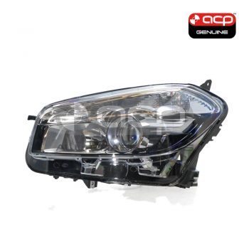 Halogen Electric Adjust Head Lamp Passenger Side Genuine Suits Nissan Dualis J10 2010 to 2014