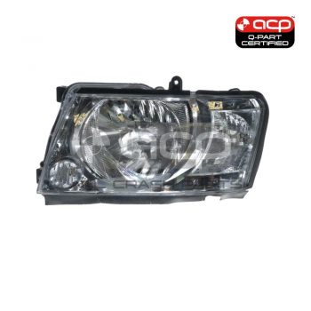 Head Lamp Passenger Side Certified Suits Nissan Patrol GU/Y61 1997 to 2016