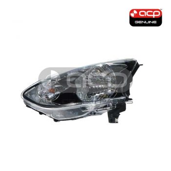 Halogen Head Lamp Passenger Side Genuine Suits Nissan Micra K13 2015 to 2016