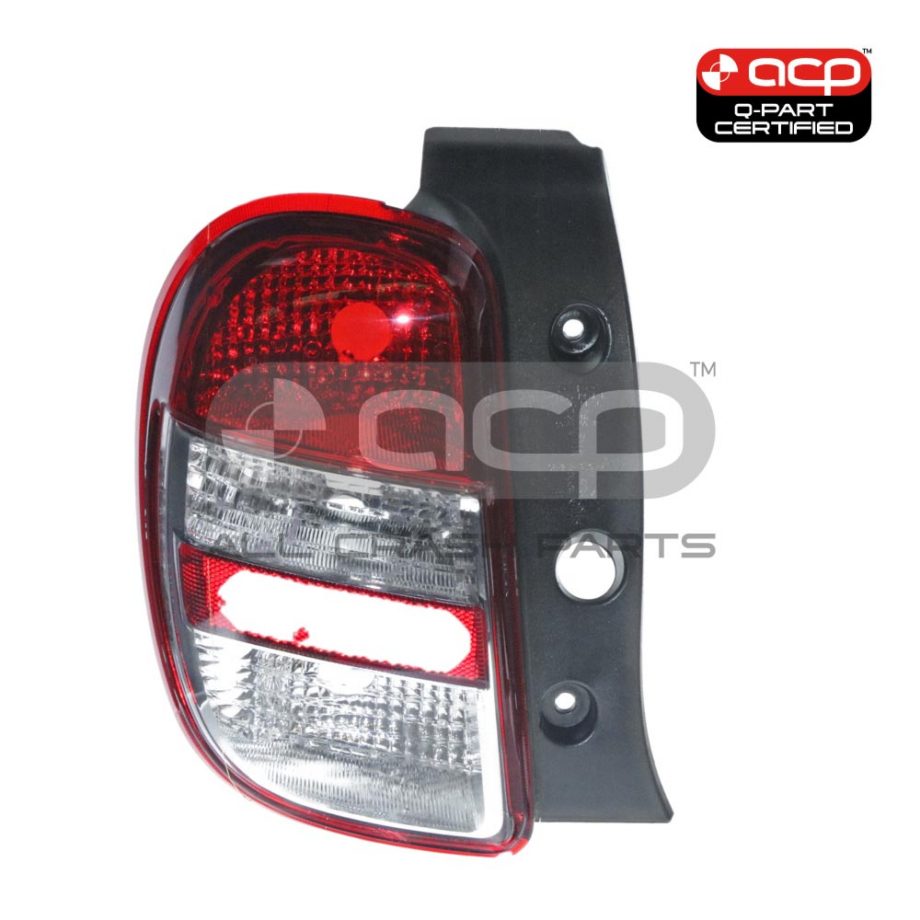 Tail Lamp Passenger Side Certified Suits Nissan Micra K13 2010 to 2013