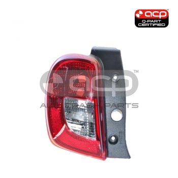 Tail Lamp Passenger Side Certified Suits Nissan Micra K13 2015 to 2016