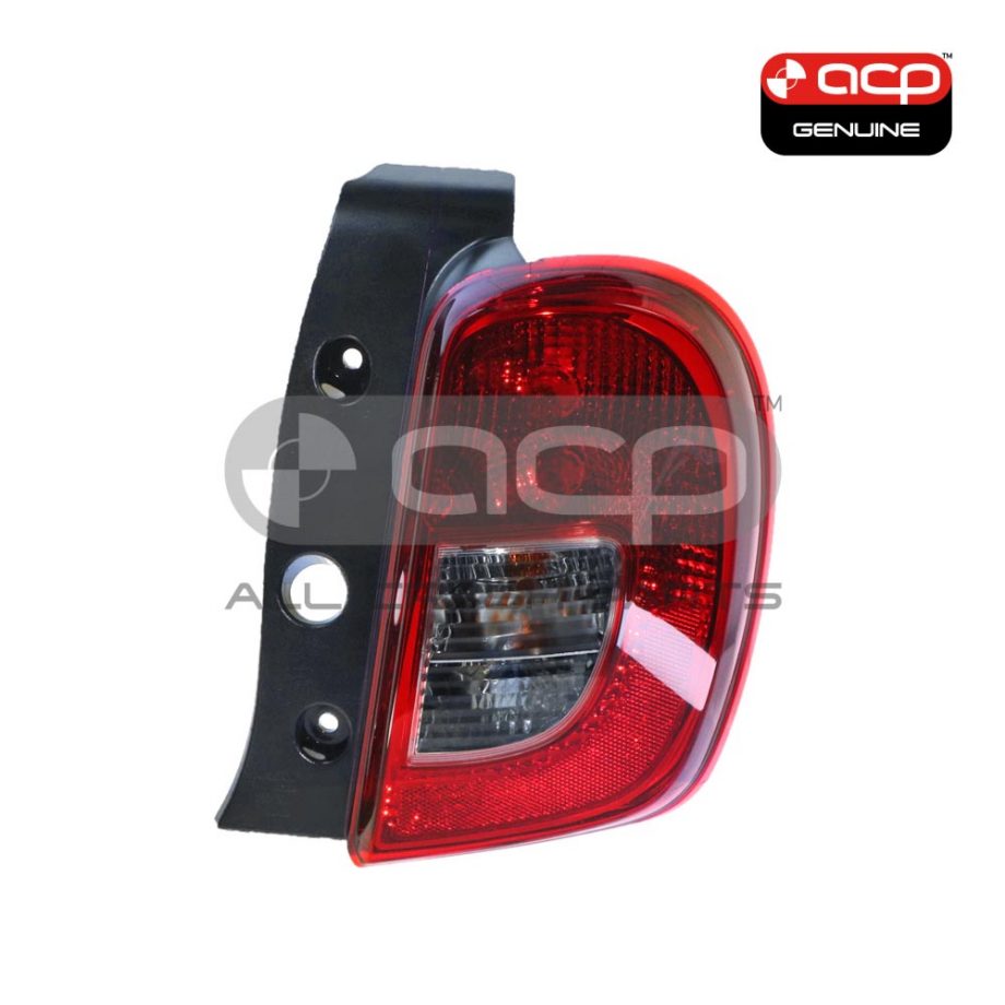 Tail Lamp Drivers Side Genuine Suits Nissan Micra K13 2015 to 2016