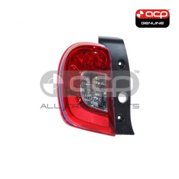LED Tail Lamp Passenger Side Genuine Suits Nissan Micra K13 2015 to 2016