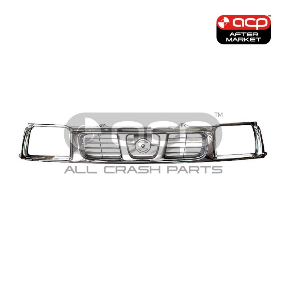 Silver Grille Aftermarket suits Nissan Navara D22 2/1997 to 4/2000
