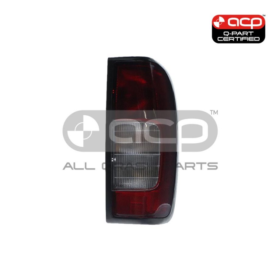 Red/Amber/Clear Tail Lamp Drivers Side Certified Suits Nissan Navara D22 1997 to 2015