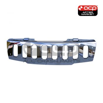 Chrome Grille "Hummer Style" Aftermarket suits Nissan Navara D40 5/2005 to 4/2015 (Spain Built)