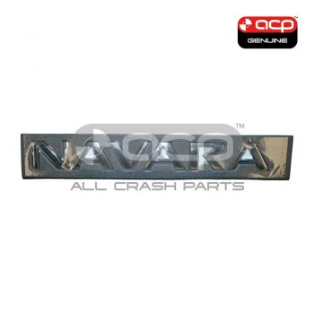 Tail Gate Emblem Genuine Suits Nissan Navara D40 2005 to 2015