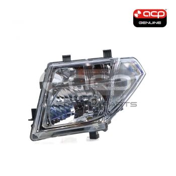 Head Lamp Passenger Side Genuine Suits Nissan Navara D40 2008 to 2015