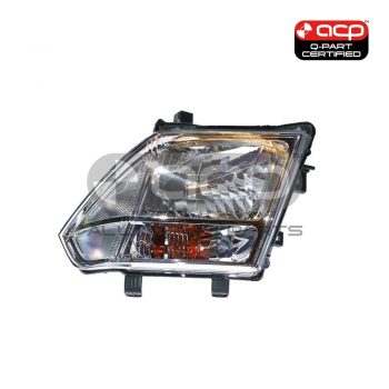 Head Lamp Passenger Side Certified Suits Nissan Navara D40 2008 to 2015